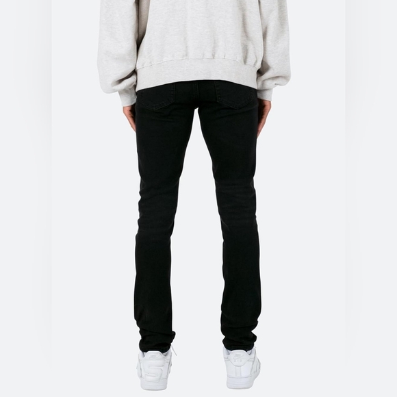 NWT! MNML Black Skinny Jeans for Men 38/30 - Picture 3 of 9